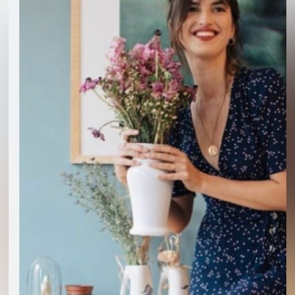 Vintage French Parisian Lightweight Summer Everyday Dress Size Euro 44 = US XXL - Picture 5 of 8